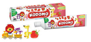 Kodomo Lion Strawberry Flavoured Toothpaste - 45 gm