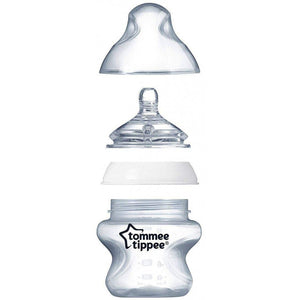 Tommee Tippee Triple Pack Closer to Nature Bottles, 150ml, x3