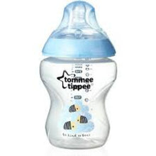 Load image into Gallery viewer, Tommee Tippee Closer to Nature Baby Bottle Decorated for Boy, 260ml, Newborn
