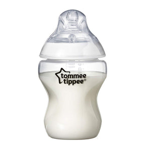 Tommee Tippee Closer to Nature Clear Bottles, 260 ml, Pack of 6