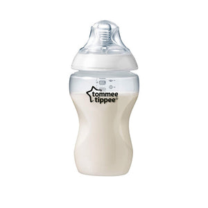 Tommee Tippee Closer to Nature Clear Bottles, 340 ml, +3 Months, 2-Pack