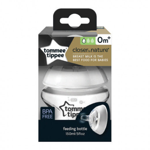 Tommee Tippee Closer to Nature Extra Slow Flow Bottle, 150 ml