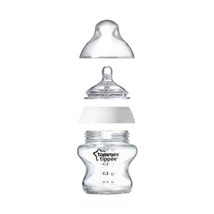 Tommee Tippee Closer To Nature Glass Bottle, 150 ml