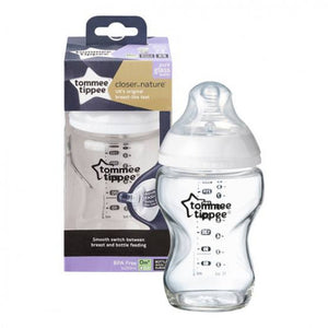 Tommee Tippee Closer to Nature 250 ml Glass Bottle