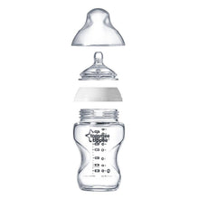 Load image into Gallery viewer, Tommee Tippee Closer to Nature 250 ml Glass Bottle
