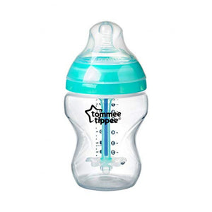 Tommee Tippee Advanced Anti-Colic Bottle X1, 260 ml with Heat Sensing Tube, +6 Months