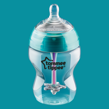 Load image into Gallery viewer, Tommee Tippee Advanced Anti-Colic Bottle X1, 260 ml with Heat Sensing Tube, +6 Months
