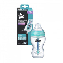 Load image into Gallery viewer, Tommee Tippee Advanced Anti Colic with Heat Sensing Tube X1, 340 ml Medium Flow Bottle, +6 Months
