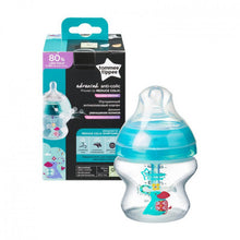 Load image into Gallery viewer, Tommee Tippee Advanced Anti-Colic Decorated Bottle X1, 150ml with Heat Sensing Tube
