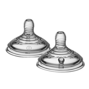 Tommee Tippee Closer to Nature Medium Flow Teats x2-Pack