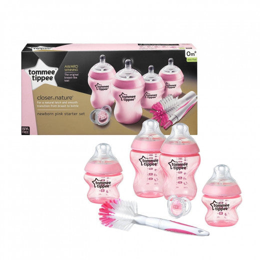 Tommee Tippee Newborn Starter Set - Pink