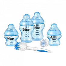 Load image into Gallery viewer, Tommee Tippee Closer To Nature Newborn Bottle Starter Set - Blue (Assorted Model)
