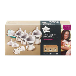 Tommee Tippee Closer to Nature Newborn Starter Kit, Clear