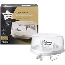 Load image into Gallery viewer, Tommee Tippee Micro-Steam Microwave Baby Bottle Sterilizer
