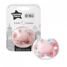 Load image into Gallery viewer, Tommee Tippee Little London Soother, 0-6 months, Pink
