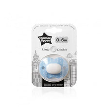 Load image into Gallery viewer, Tommee Tippee Little London Soother, 0-6 Months, Blue
