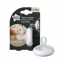 Load image into Gallery viewer, Tommee Tippee breast like soothers 6-18 months (white)
