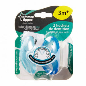 Tommee Tippee Closer to Nature +3 months Teether, 2-Pack