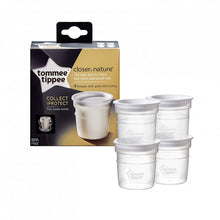 Load image into Gallery viewer, Tommee Tippee Milk Storage Pots x 4-Pack
