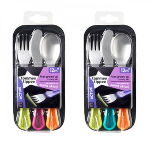 Tommee Tippee First Grown Up Cutlery Set, Assorted