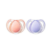 Load image into Gallery viewer, Tommee Tippee Essential Basics Cherry Latex Soothers 0-6 months, 2 Pacifiers
