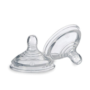 Tommee Tippee Advanced Comfort Medium Flow Teats, +3 Months, 2-Pack