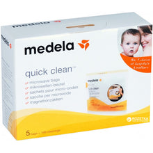 Load image into Gallery viewer, Medela Quick Clean Microwave Bags
