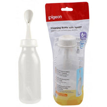 Load image into Gallery viewer, Pigeon Weaning Bottle with Spoon - 240 ml
