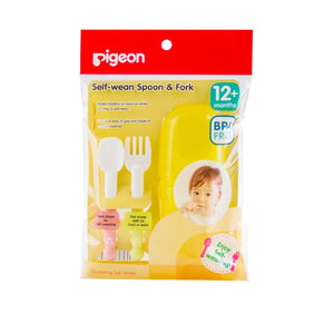 Pigeon Self-Wean Spoon & Fork