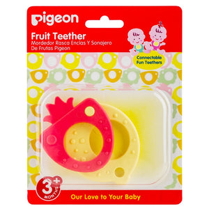 Pigeon Rattle Teether, Fruit, +6 Months