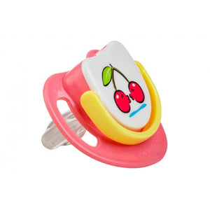 Pigeon Silicone Pacifier Step 3 - Cherry