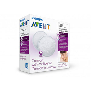 Philips Avent Washable Breast Pads - 6 Pieces