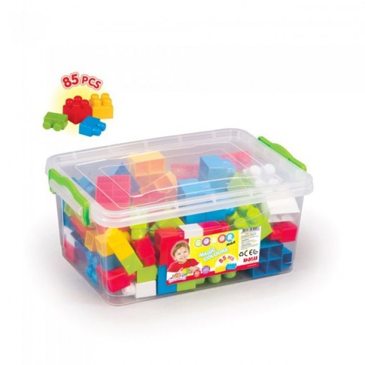 Dolu Big Block in Plastic Box 85 Pcs