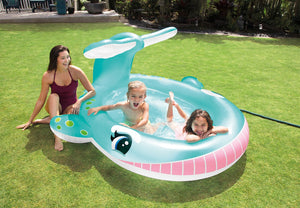 Intex Whale Spray Pool, 201 cm X 196 cm X 91 cm