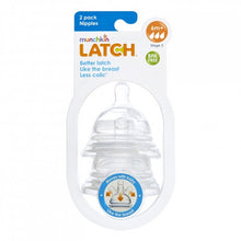 Load image into Gallery viewer, Munchkin Latch Nipples Stage 3, 2-Pack, +6 months
