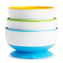 Load image into Gallery viewer, Munchkin Stay Put - Bowl with suction cup, 3 package, +6 Months
