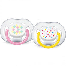 Load image into Gallery viewer, Philips Avent Freeflow Pacifiers Pacifier, 2 Pack, 6-18 Months
