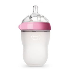 Comotomo Baby Bottle, Pink, 250 ml