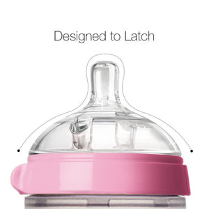 Comotomo Baby Bottle, Pink, 250 ml