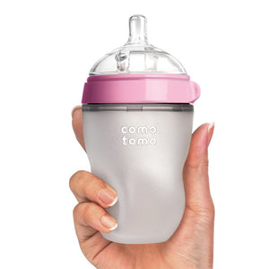 Comotomo Baby Bottle, Pink, 250 ml