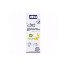 Load image into Gallery viewer, Chicco Fluoride Free Toothpaste, Apple and Banana Flavor
