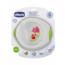 Load image into Gallery viewer, Chicco Stay Warm Plate 2 in1 6 Months
