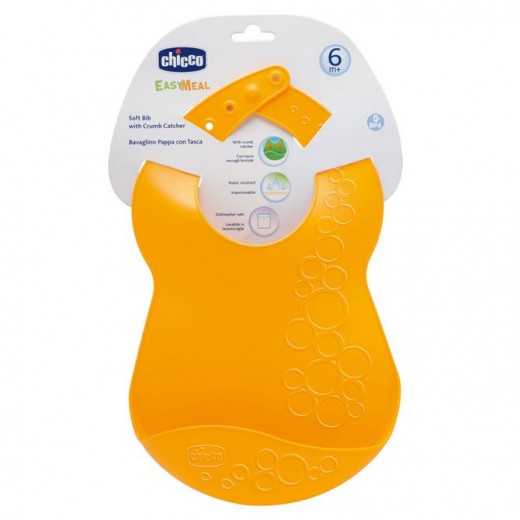 Chicco Soft Bib with Crumb Catcher