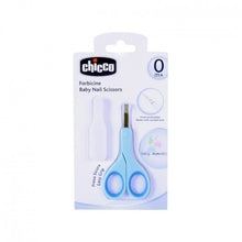 Load image into Gallery viewer, Chicco New Baby Nail Scissors, Light Blue
