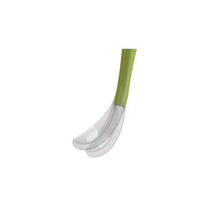 Chicco Soft Silicone Spoon, Green, +6 Months