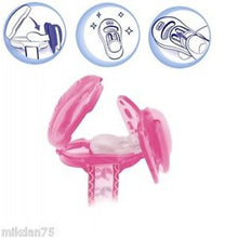 Load image into Gallery viewer, Chicco Clip With Teat Cover- Pink
