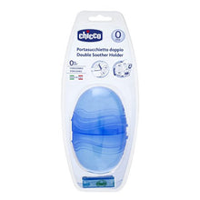 Load image into Gallery viewer, Chicco Double Soother Holder- Blue
