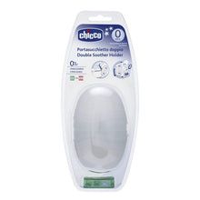 Load image into Gallery viewer, Chicco Double Soother Holder- White
