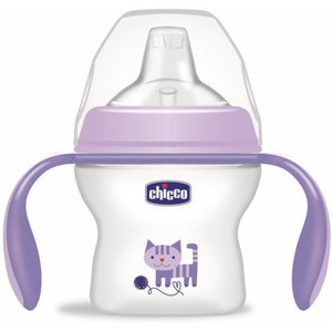 Chicco Natural Feeling Transition Bottle 4m - 6m 150ml, Girl