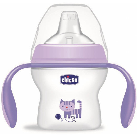 Chicco Natural Feeling Transition Bottle 4m - 6m 150ml, Girl